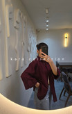 شومیز کتان چری مدل vira