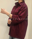 شومیز کتان چری مدل vira