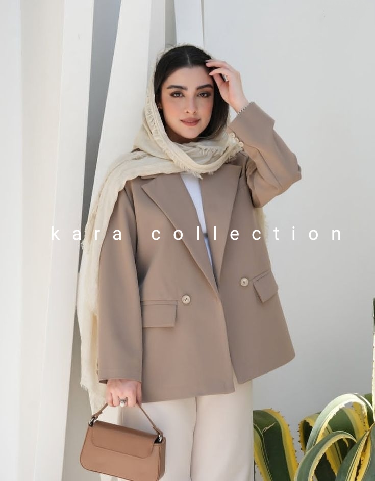 کت زنانه مدل mia مناسب استایل دانشجویی